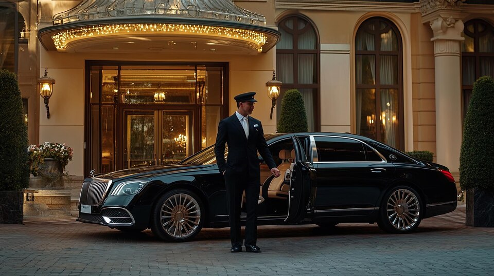 Luxury chauffeur service in London