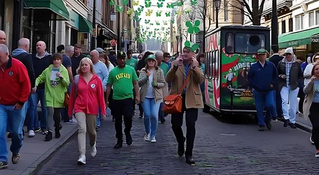 St Patrick's Day Chauffeur London